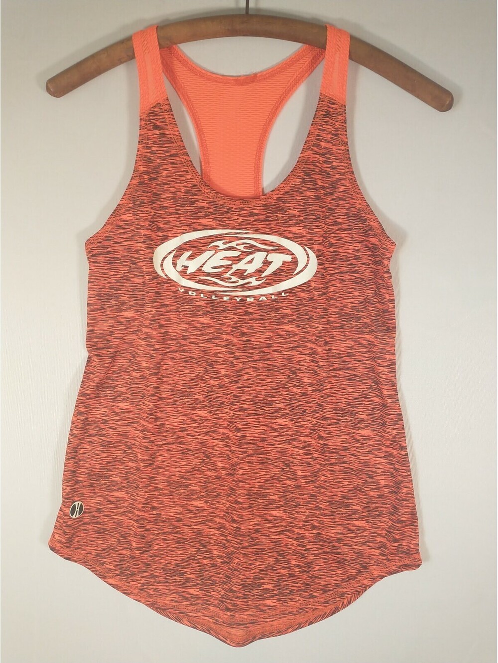 Holloway Ladies Small Heat Volleyball Tank Top Bright Orange